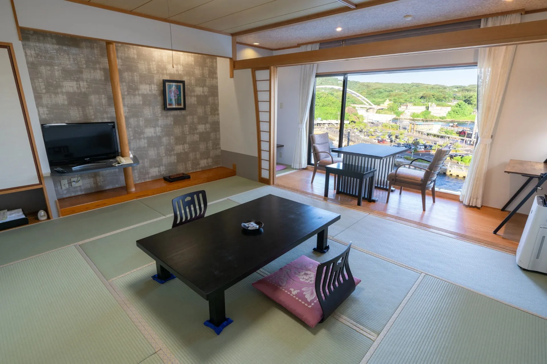 和室に宿泊※一部アウトバス(風呂無し)の部屋あり