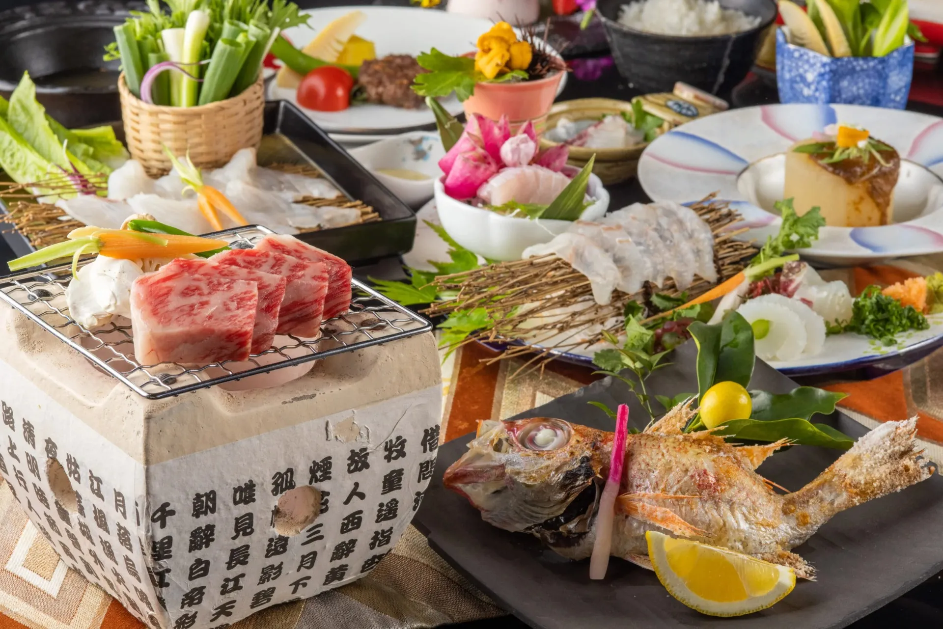 最上級の豪華会席「極み会席」