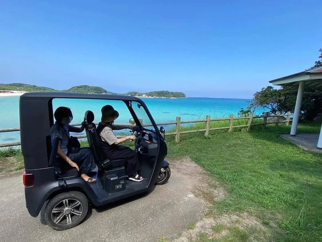 3人乗り電動トゥクトゥク