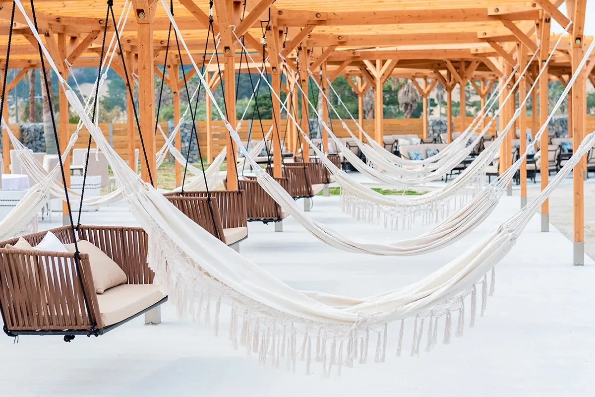 大海原を望むグランピング