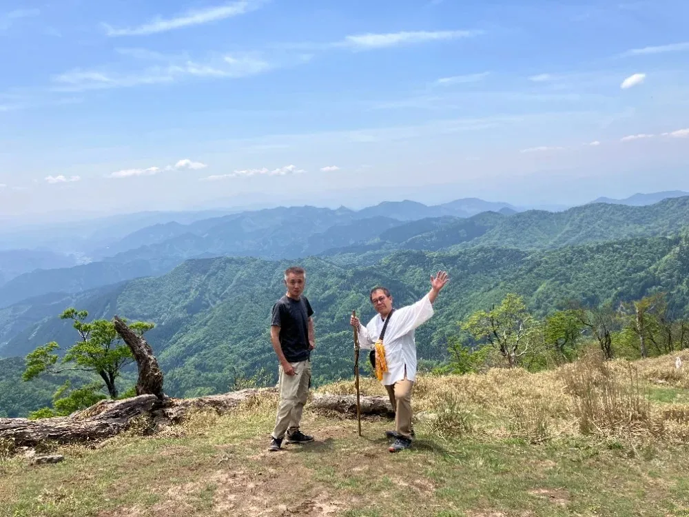 春の英彦山<br>北岳からの絶景