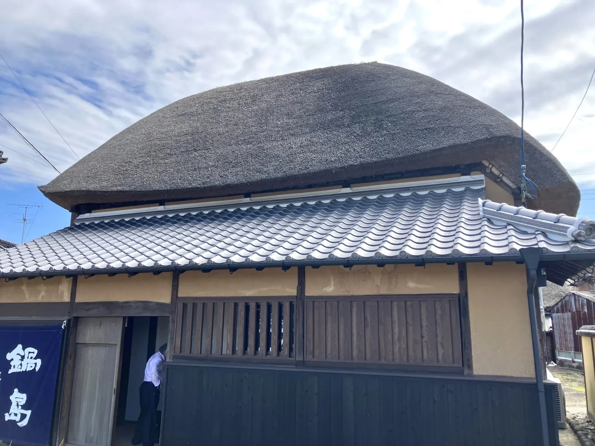 茅葺きの町並み