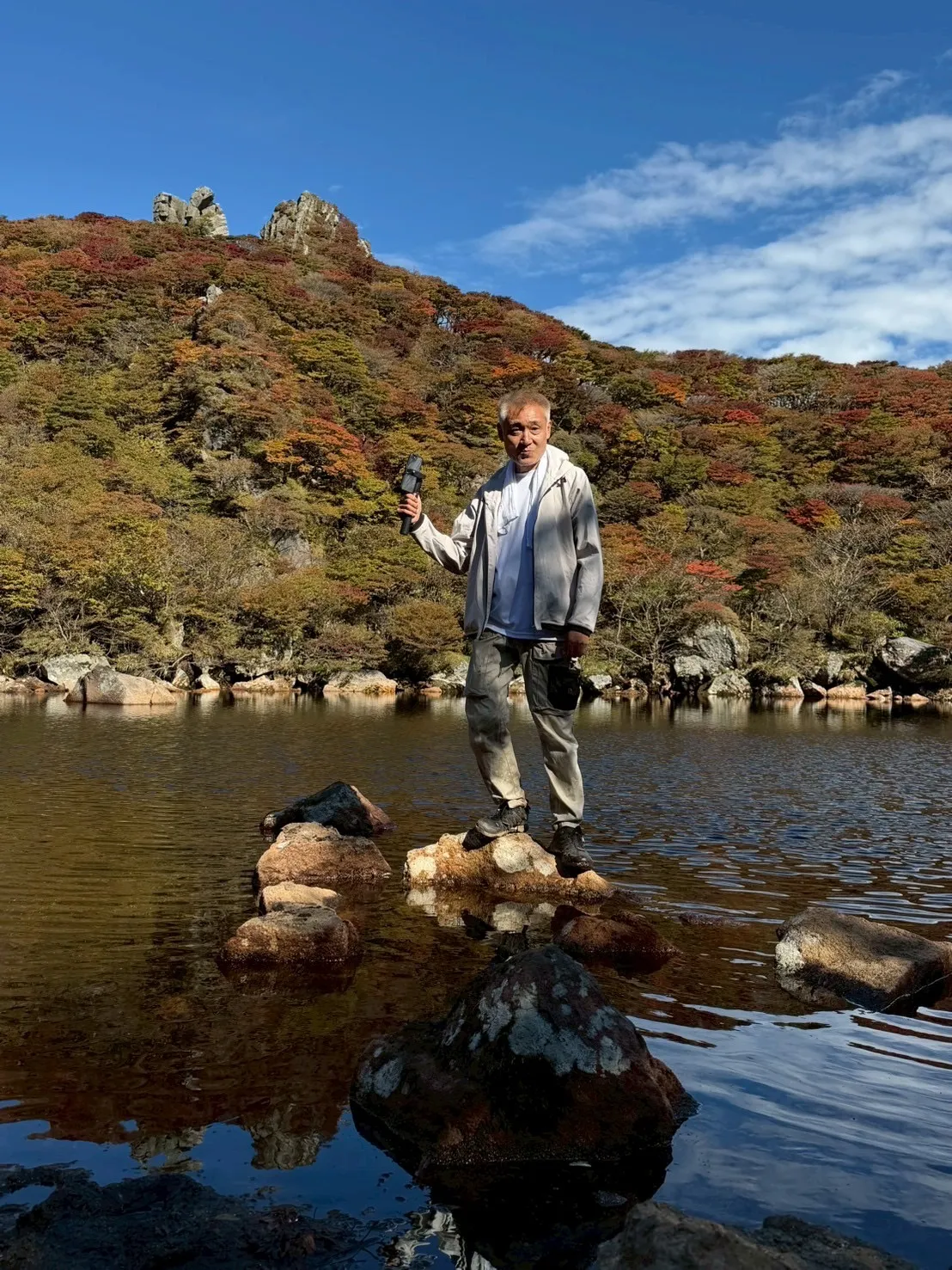 大船山の紅葉をご案内