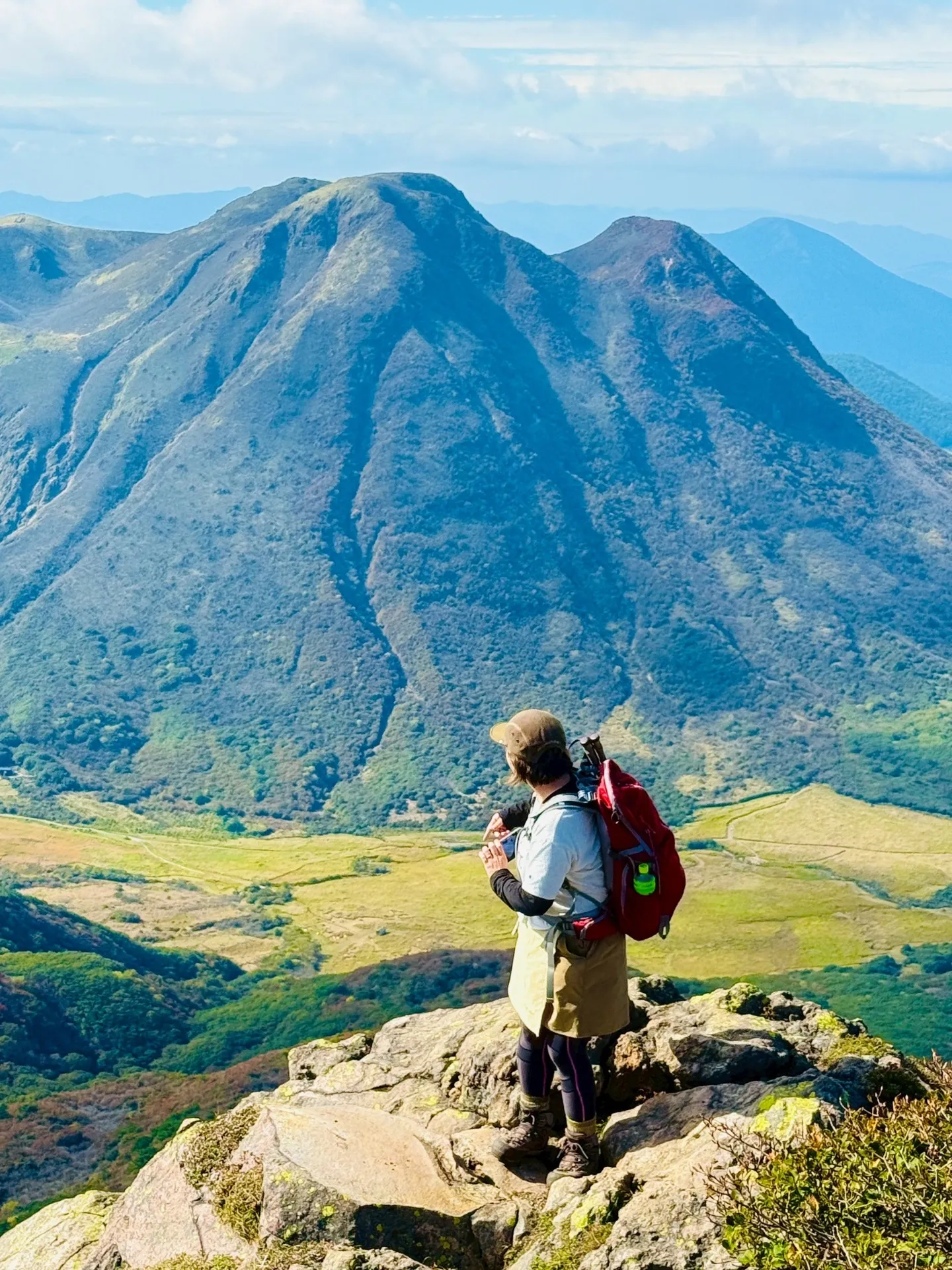 大船山の紅葉をご案内