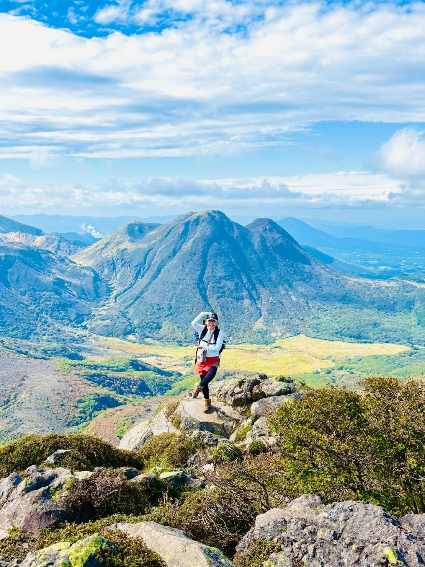 大船山の紅葉をご案内