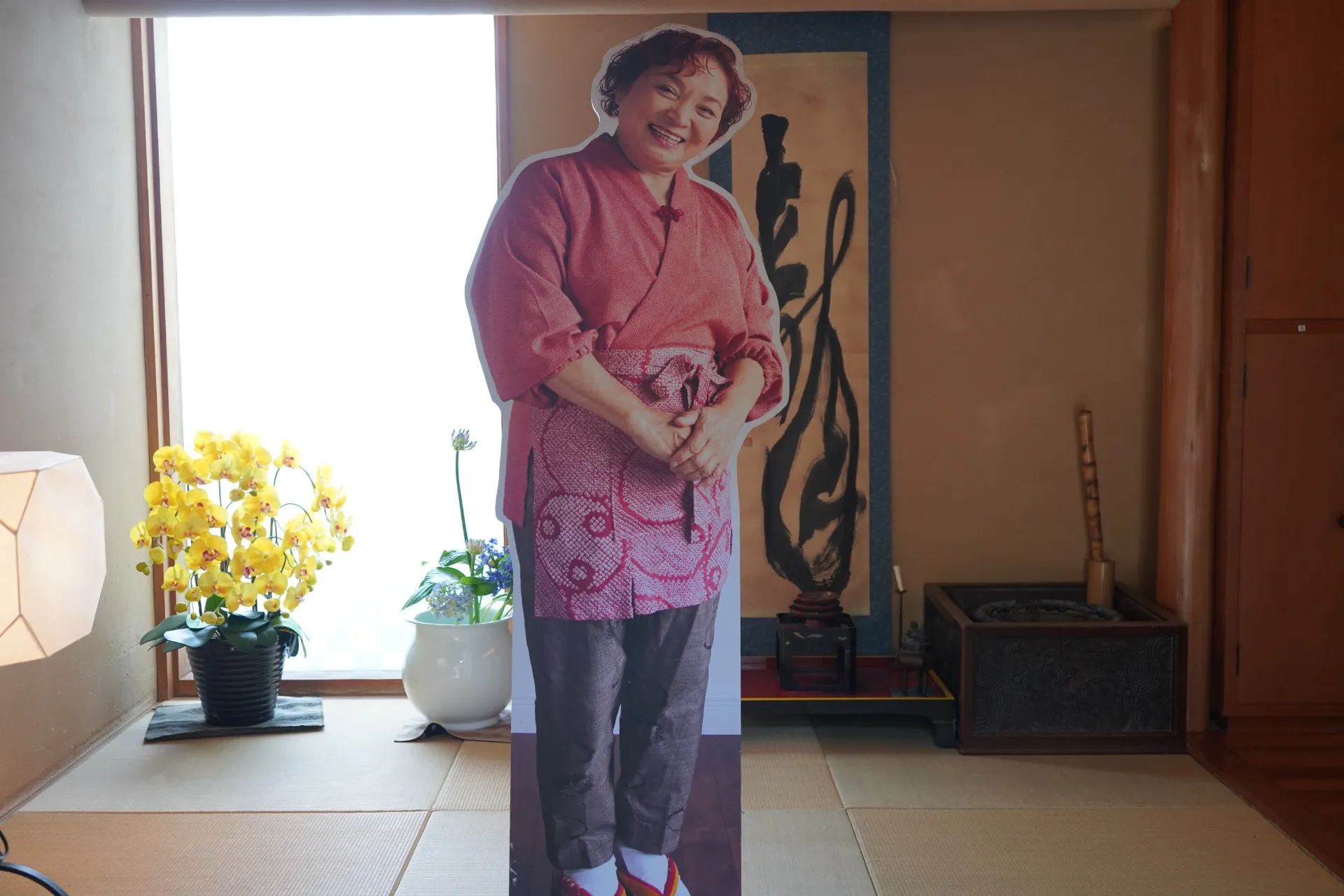 先代女将のパネル