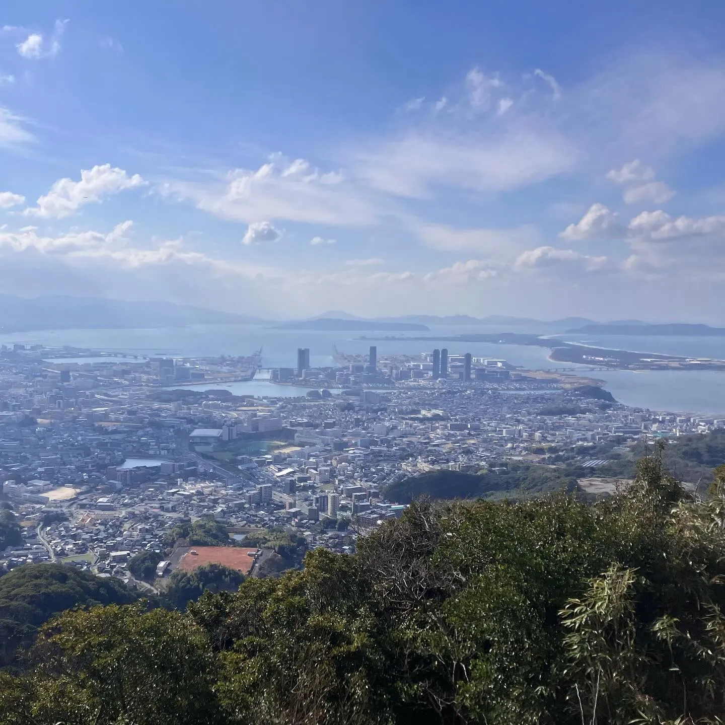 メイちゃん🐐に会いに立花山登山口へ🚙