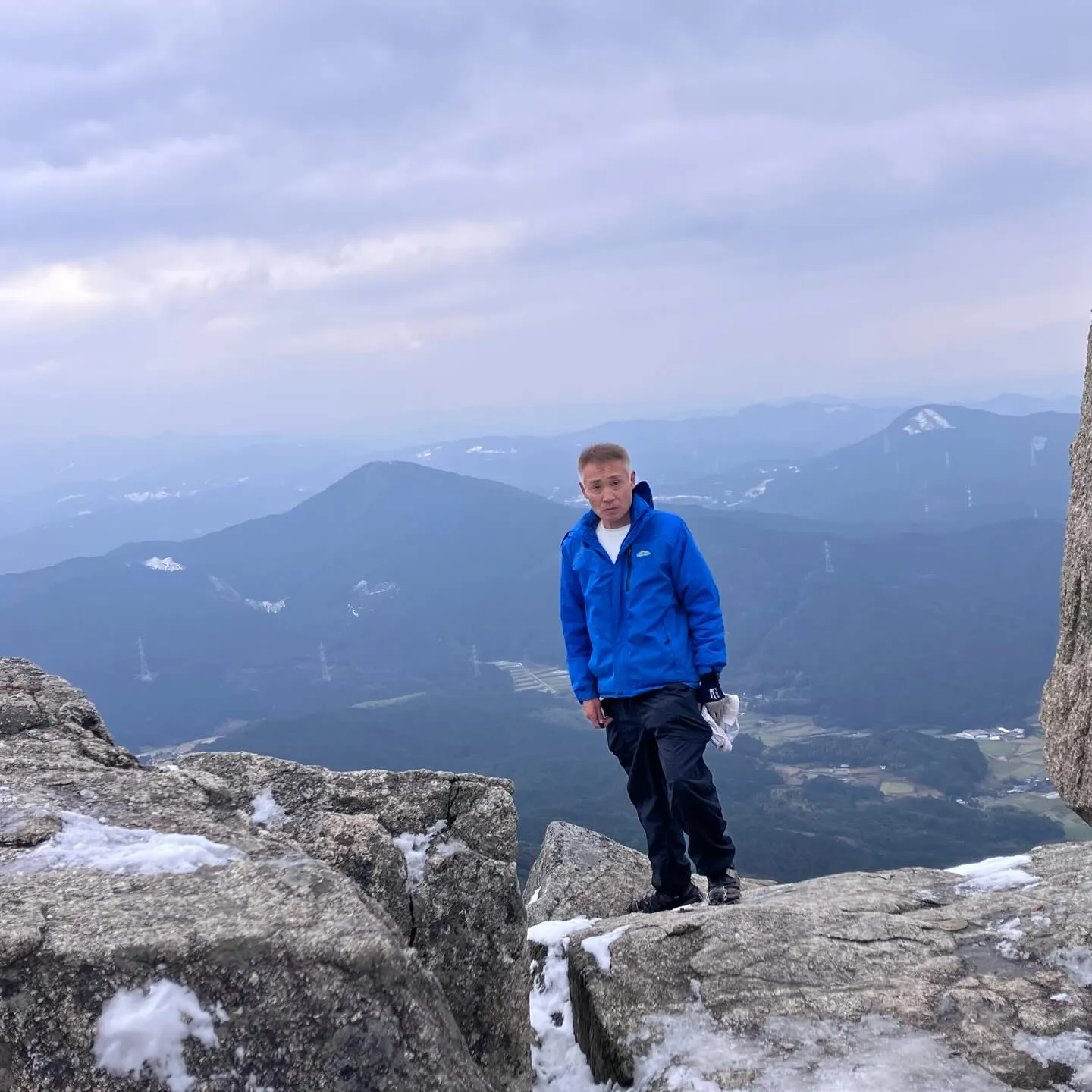 1/4 毎年恒例の難所ヶ滝氷瀑をチェック👀