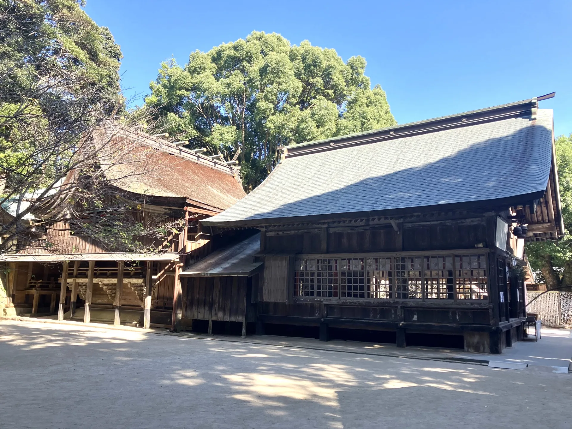 櫻井神社本殿拝殿