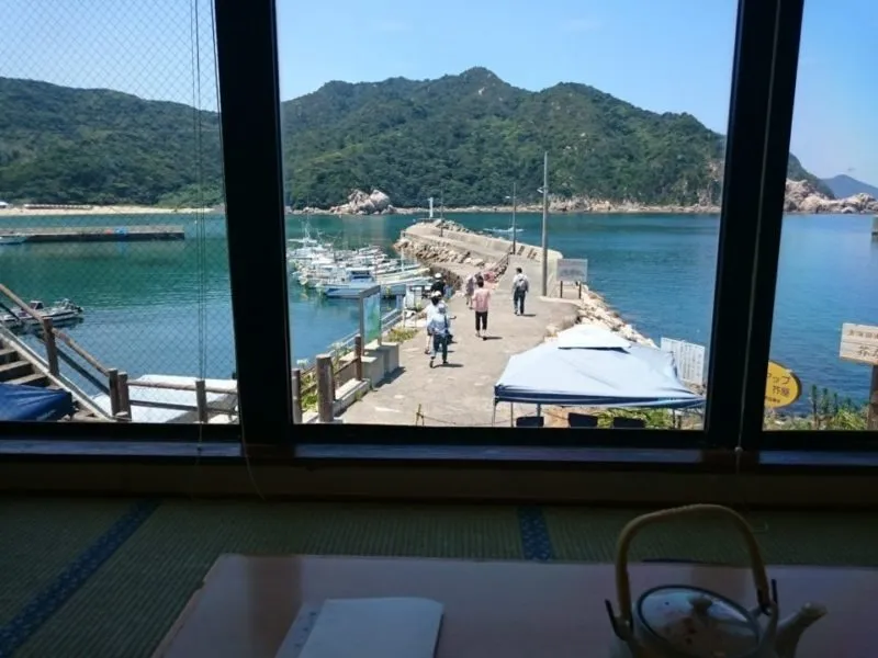 食事処 磯の屋からの眺望