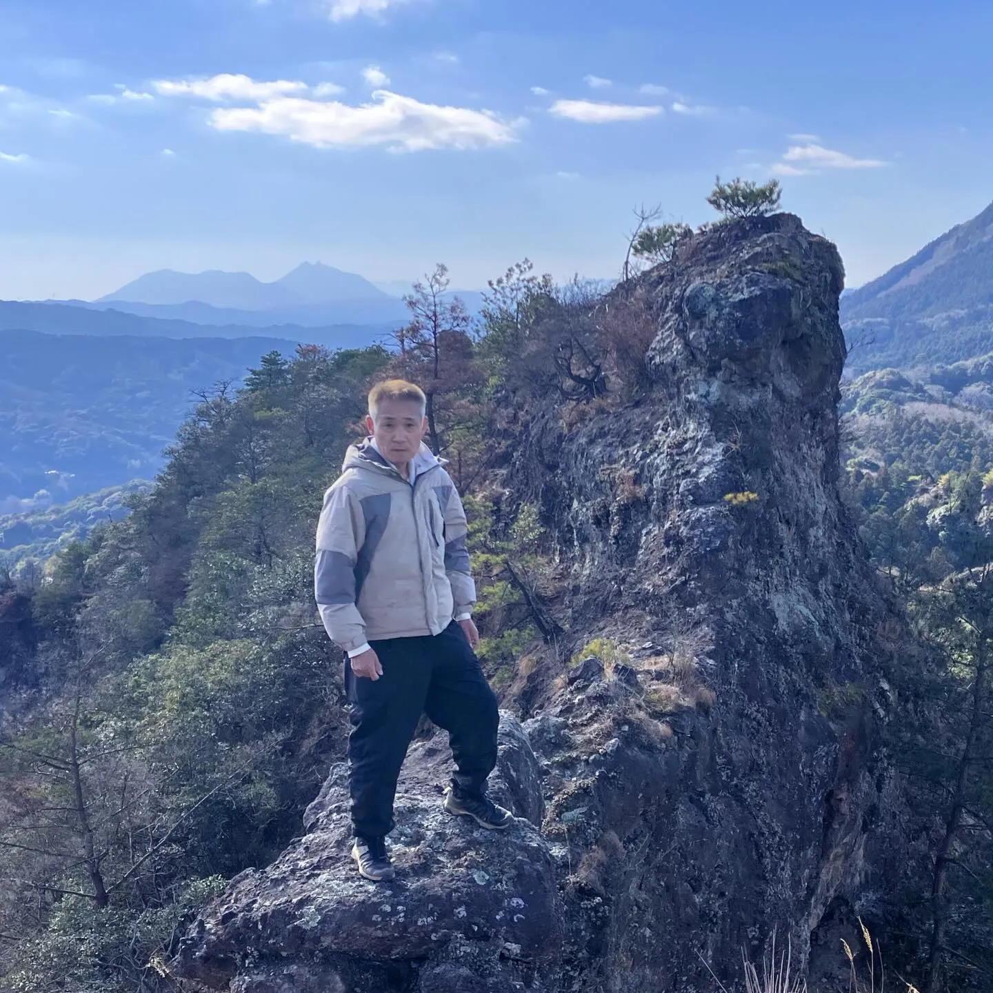 国東半島の鬼城👹は、人が滅多に登らない岩峰⛰️