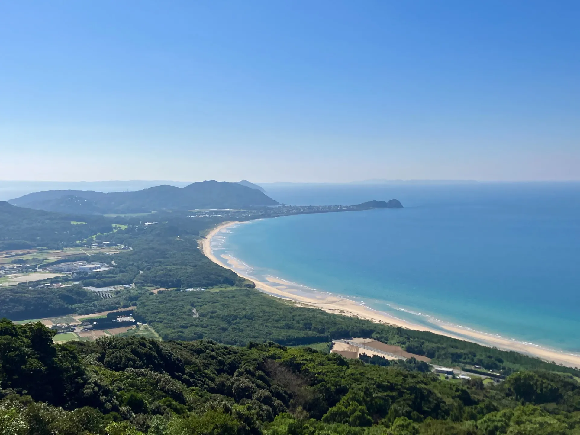 火山パラグライダー発着場