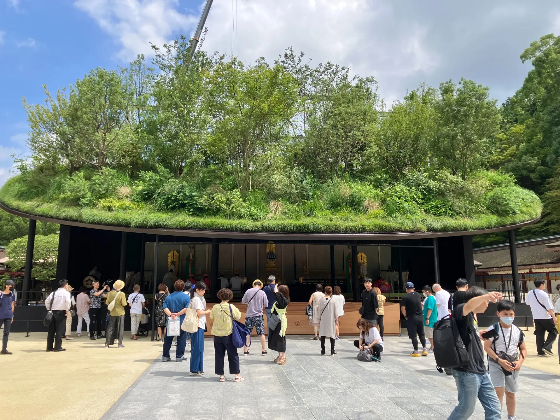 太宰府天満宮<br>３年間だけの貴重な仮殿