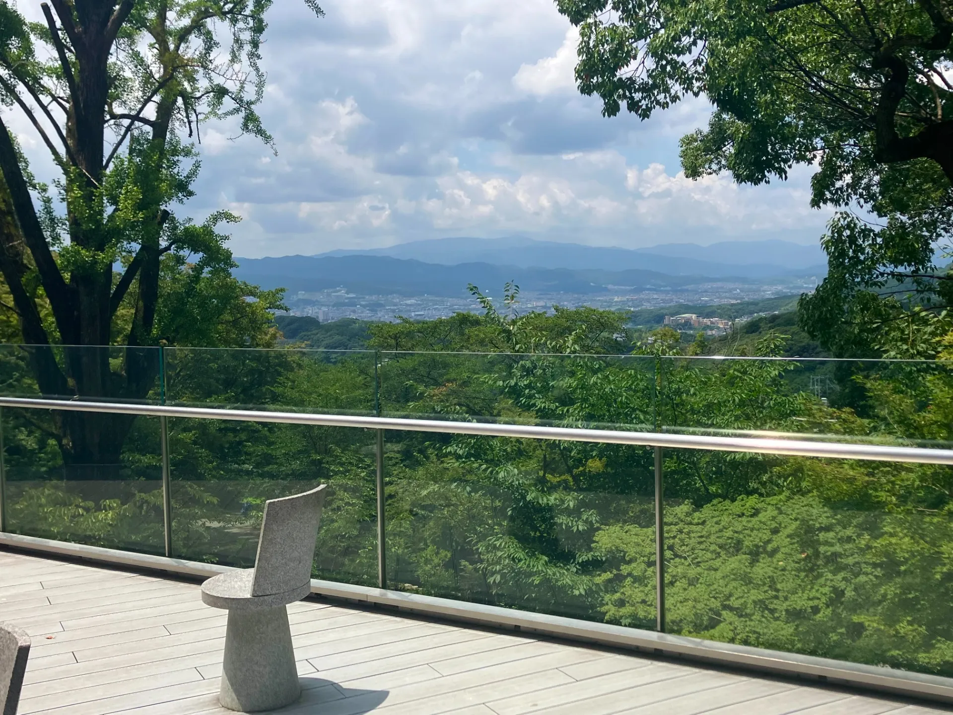 宝満竈門神社<br>太宰府市を見下ろす展望台