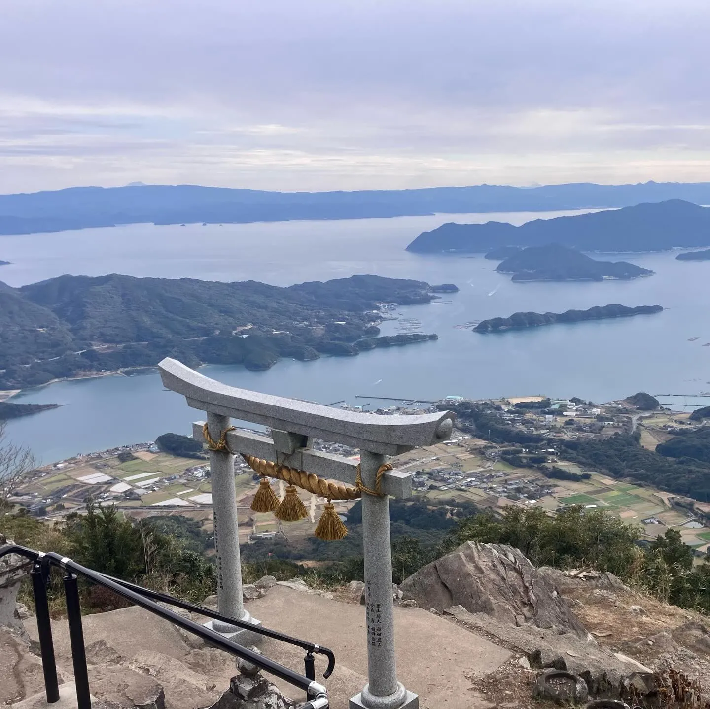 天草最高峰 倉岳の「天空の鳥居」⛩️