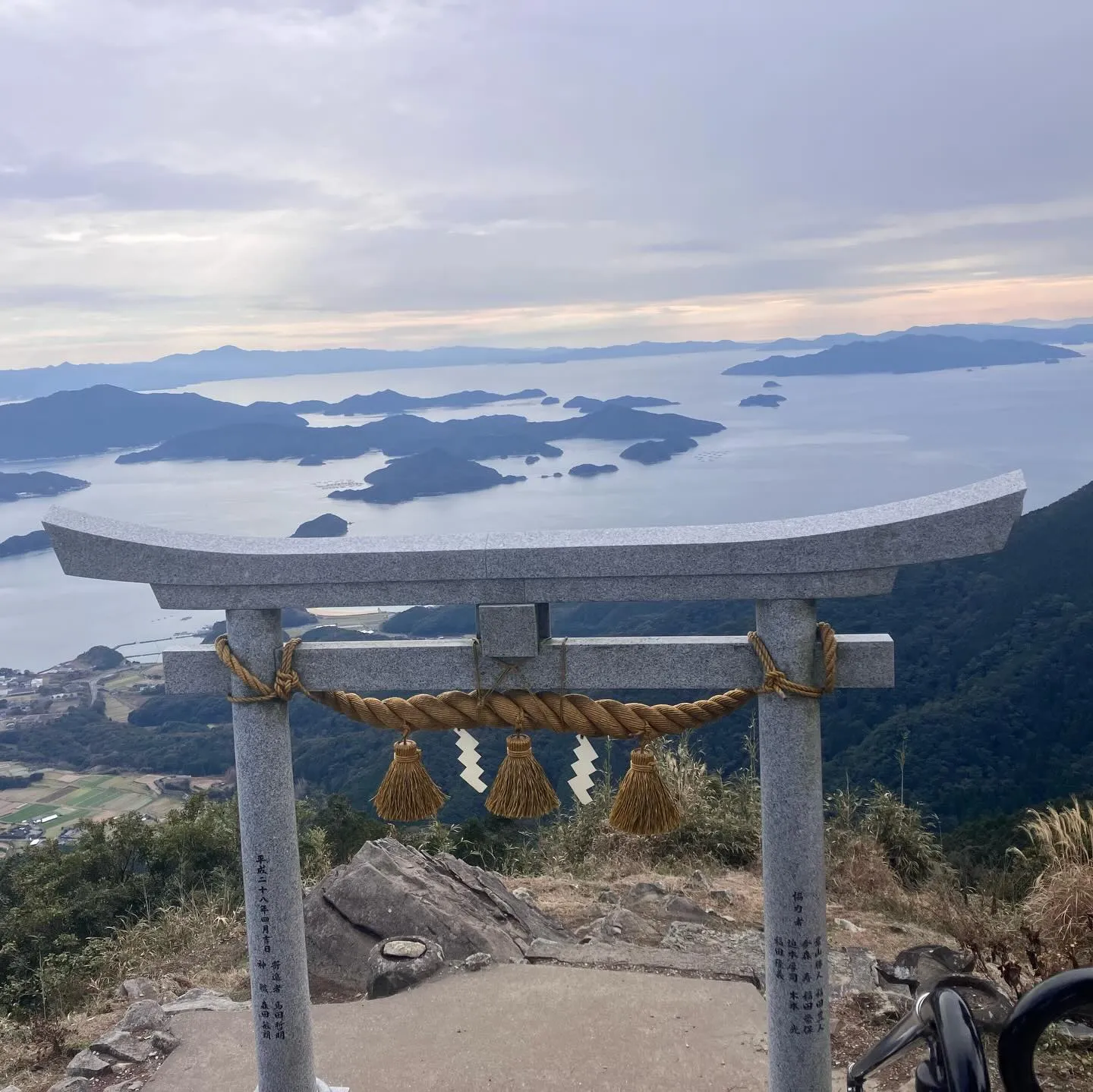 天草最高峰 倉岳の「天空の鳥居」⛩️