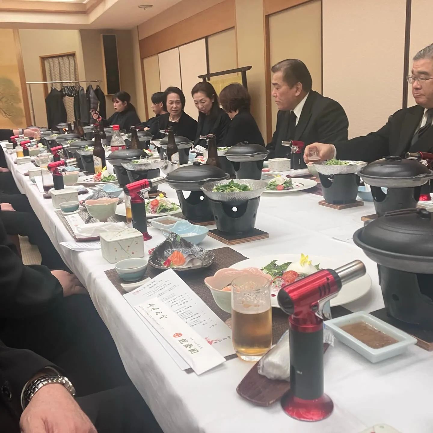 佐賀市の老舗ホテル 龍登園で親戚一同 🏨