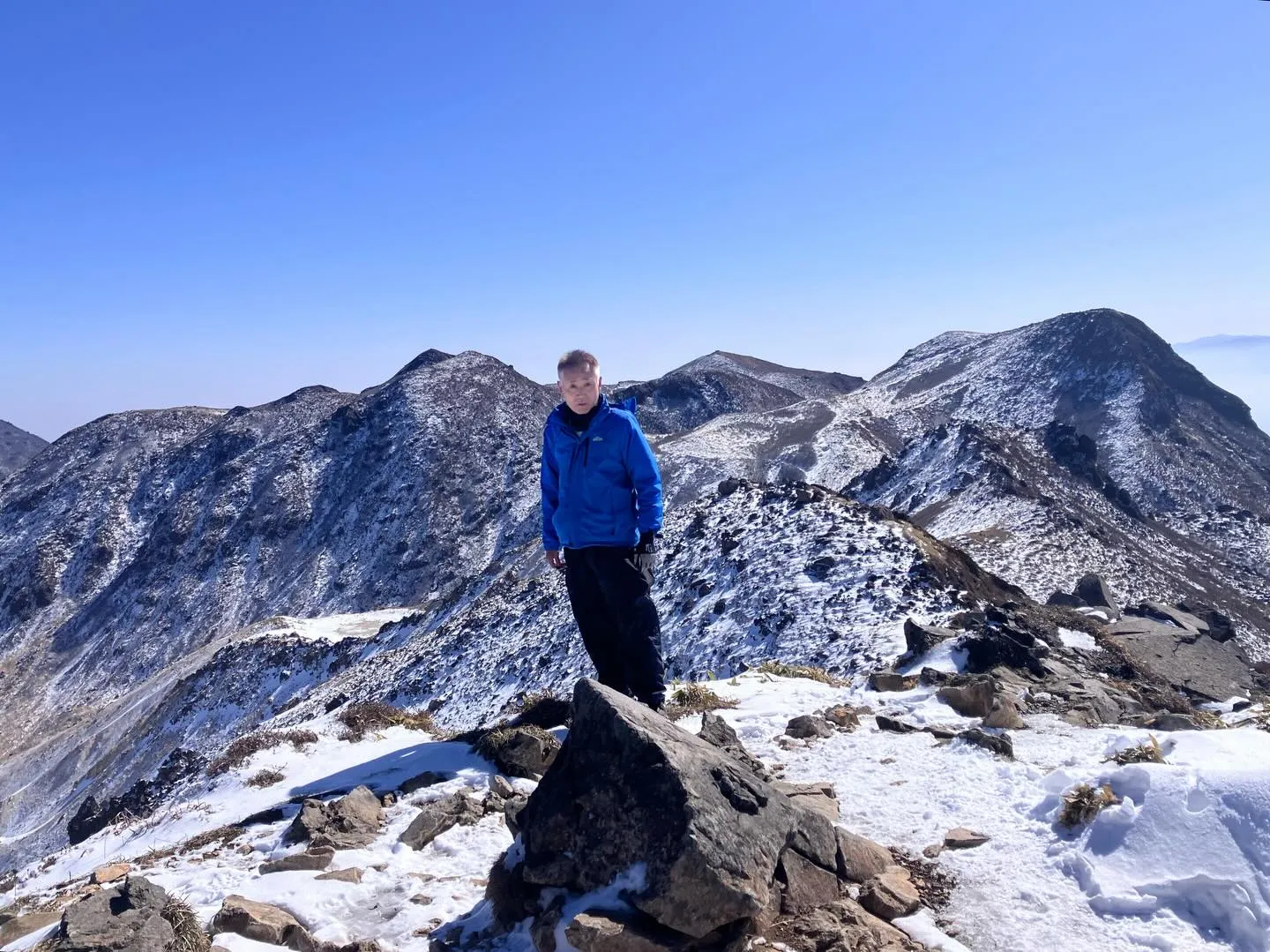 九重町の最高峰 星生山山頂 1,762mから雄大な景色🤩