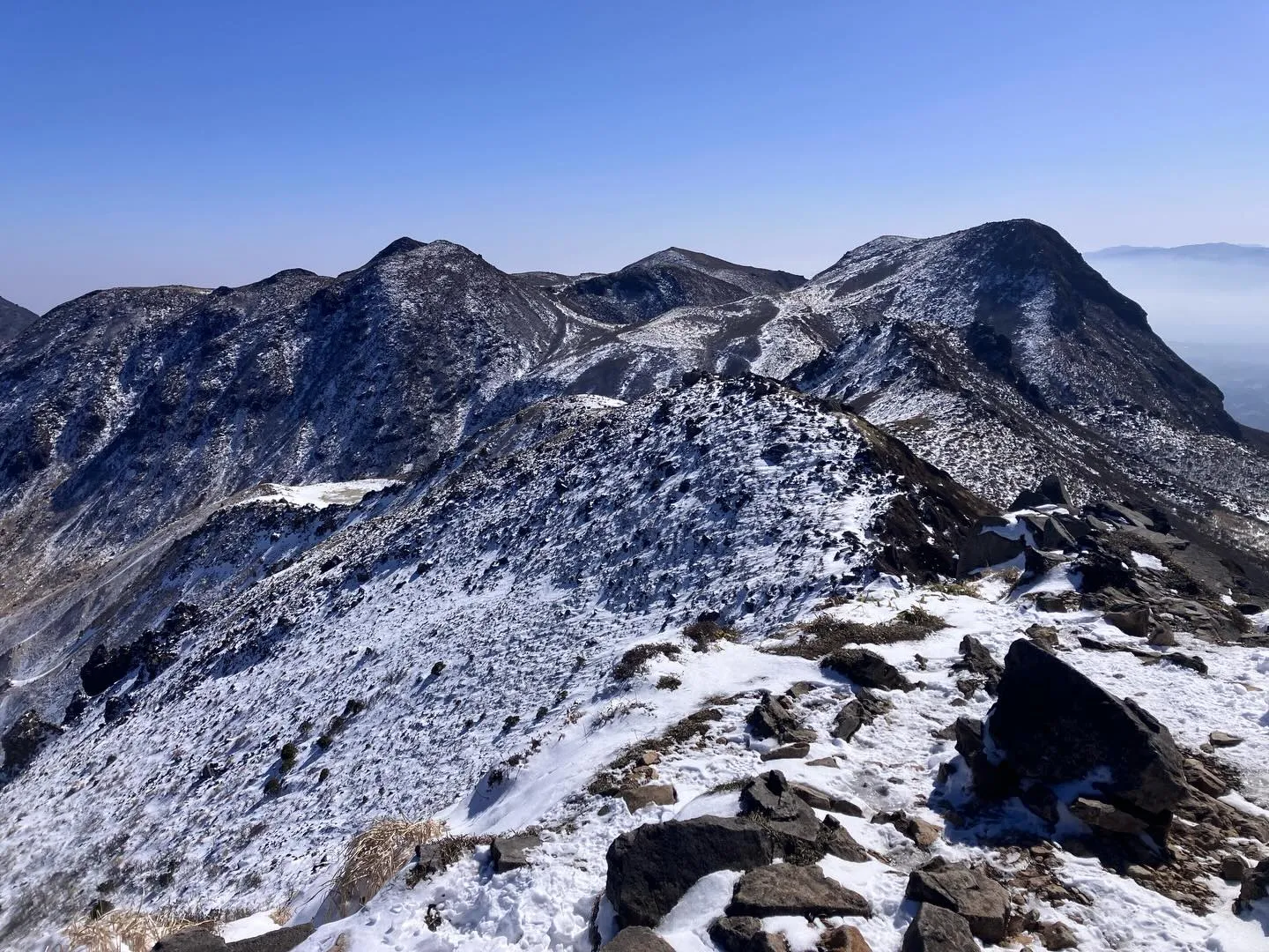 九重町の最高峰 星生山山頂 1,762mから雄大な景色🤩