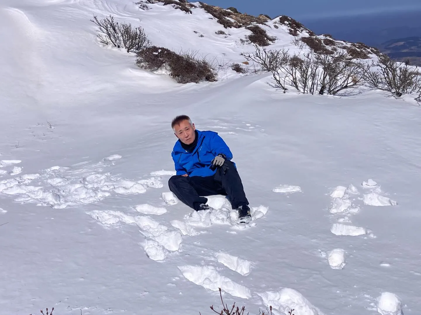 九重町の最高峰 星生山山頂 1,762mから雄大な景色🤩