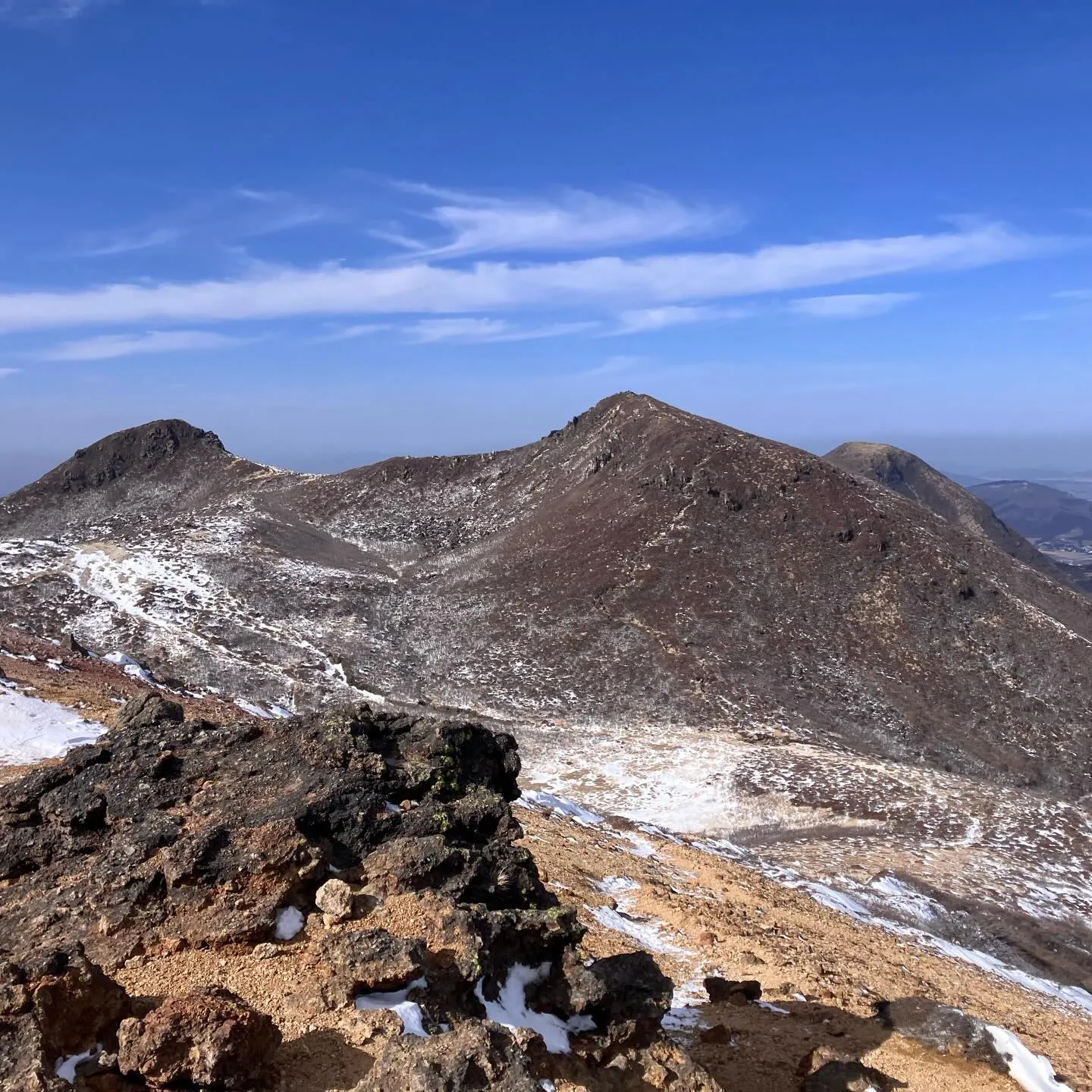 稲星山 1,774mから、くじゅうオールスターズ、阿蘇五岳を...