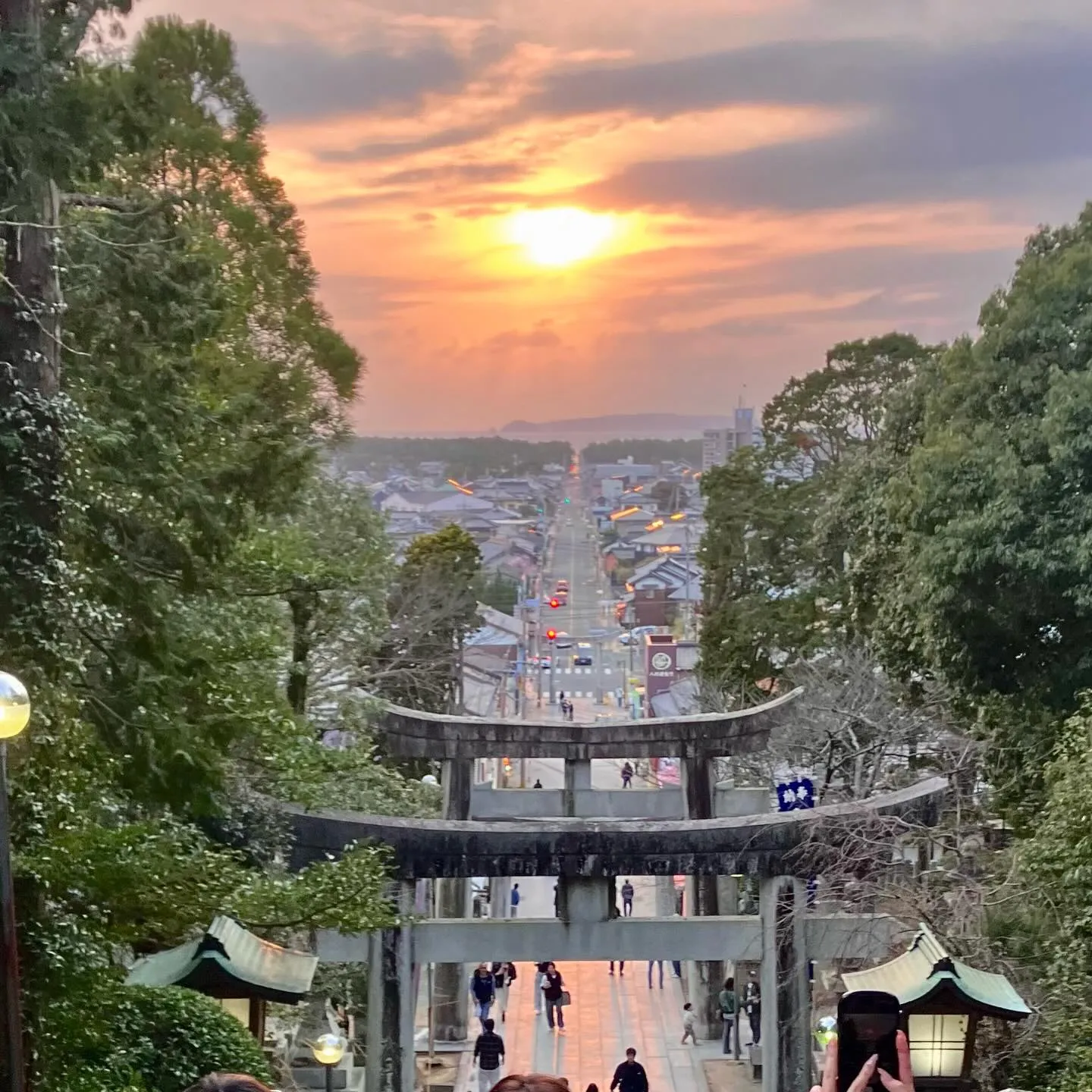 3/1 宮地嶽神社 光の道✨