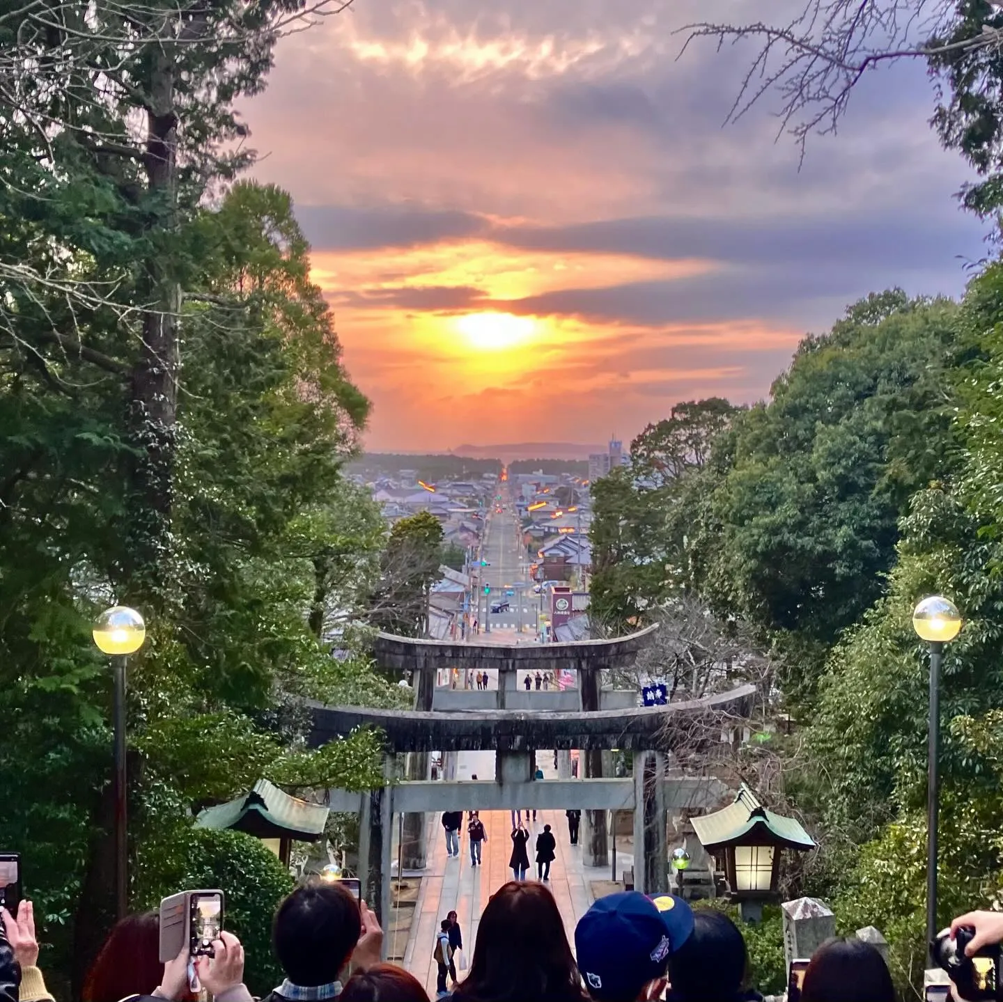 3/1 宮地嶽神社 光の道✨