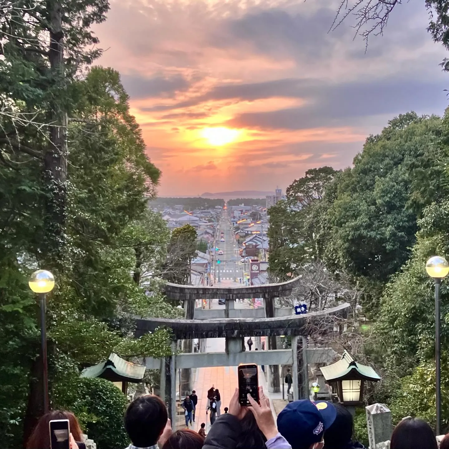 3/1 宮地嶽神社 光の道✨