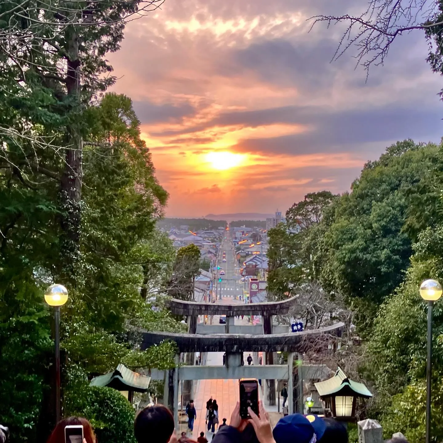 3/1 宮地嶽神社 光の道✨