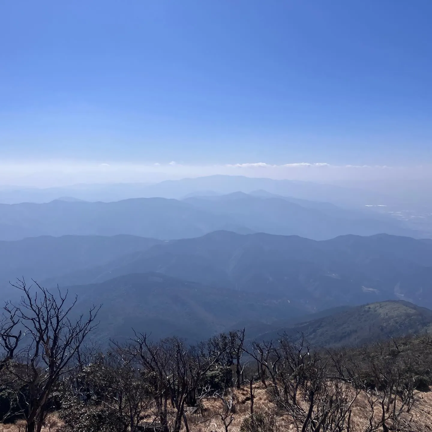九州屈指の高峰 市房山1721m⛰️