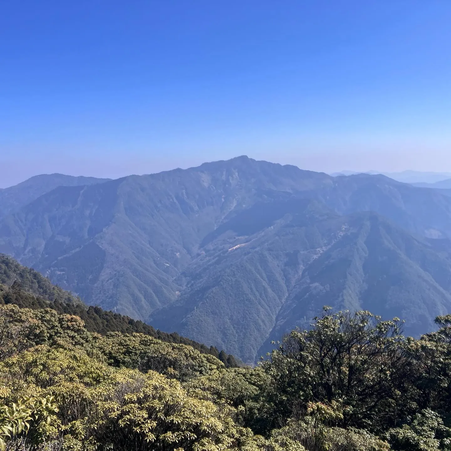 九州屈指の高峰 市房山1721m⛰️