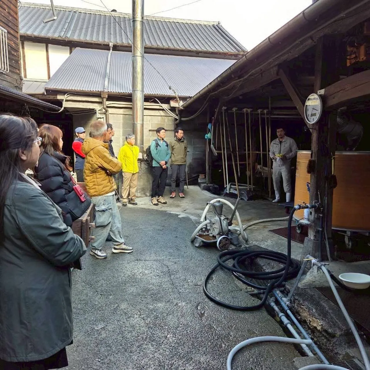 福岡の旅行会社がご案内する、豊後大野市にある浜嶋酒造鷹来屋で...