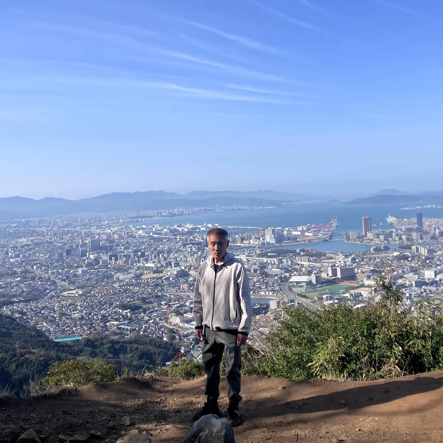 福岡市を見下ろす、絶景の立花山⛰️