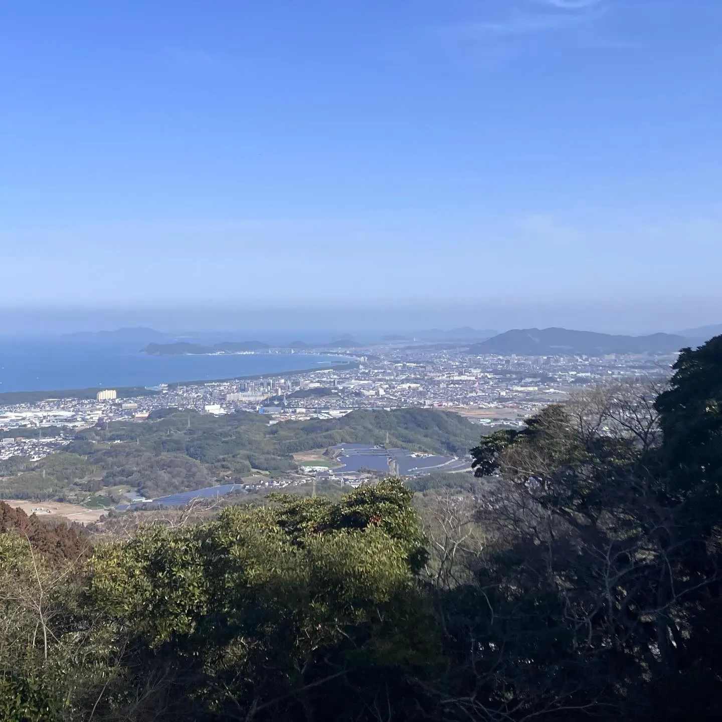 福岡市を見下ろす、絶景の立花山⛰️