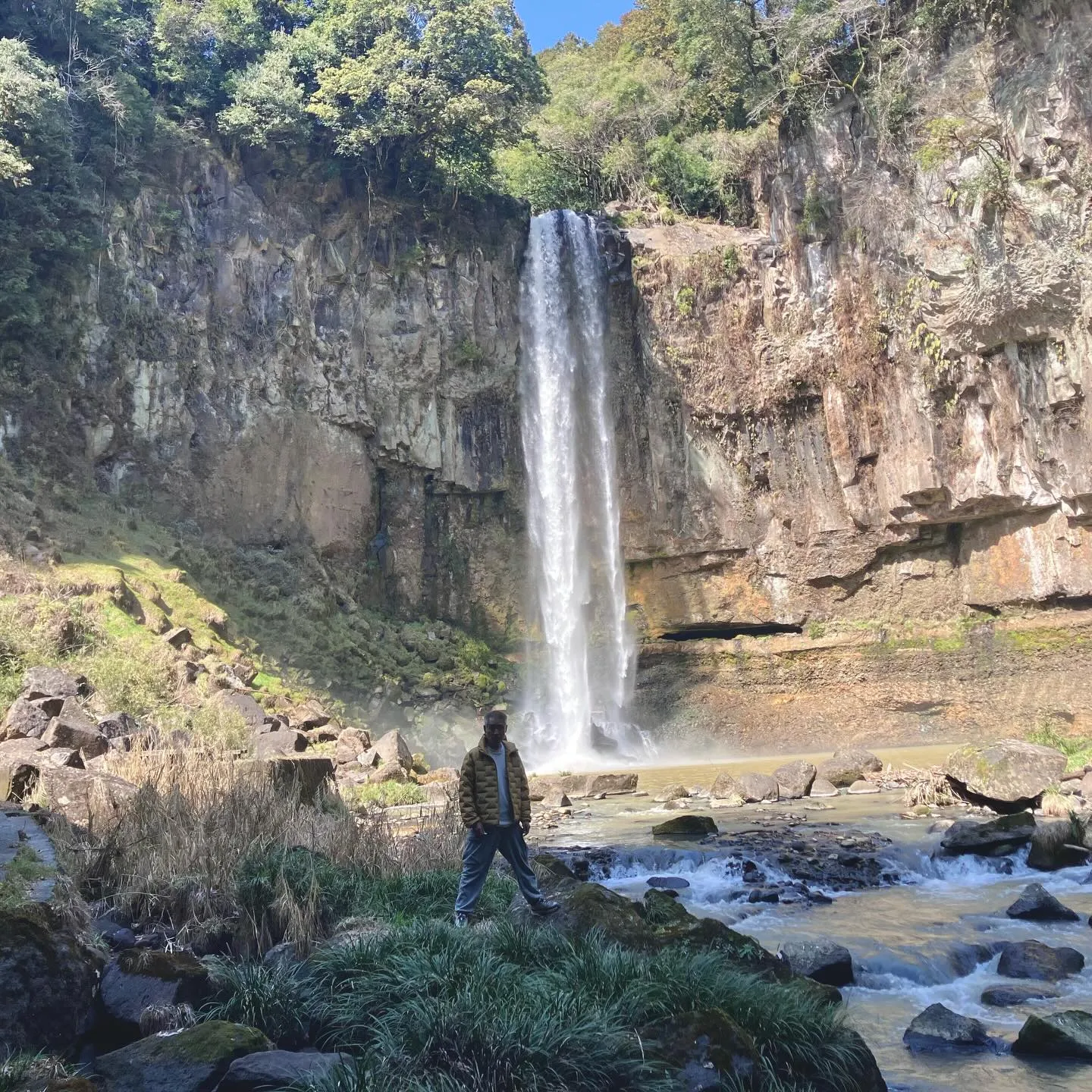 🌿 熊本の名所 通潤橋の隣り、五老ヶ滝