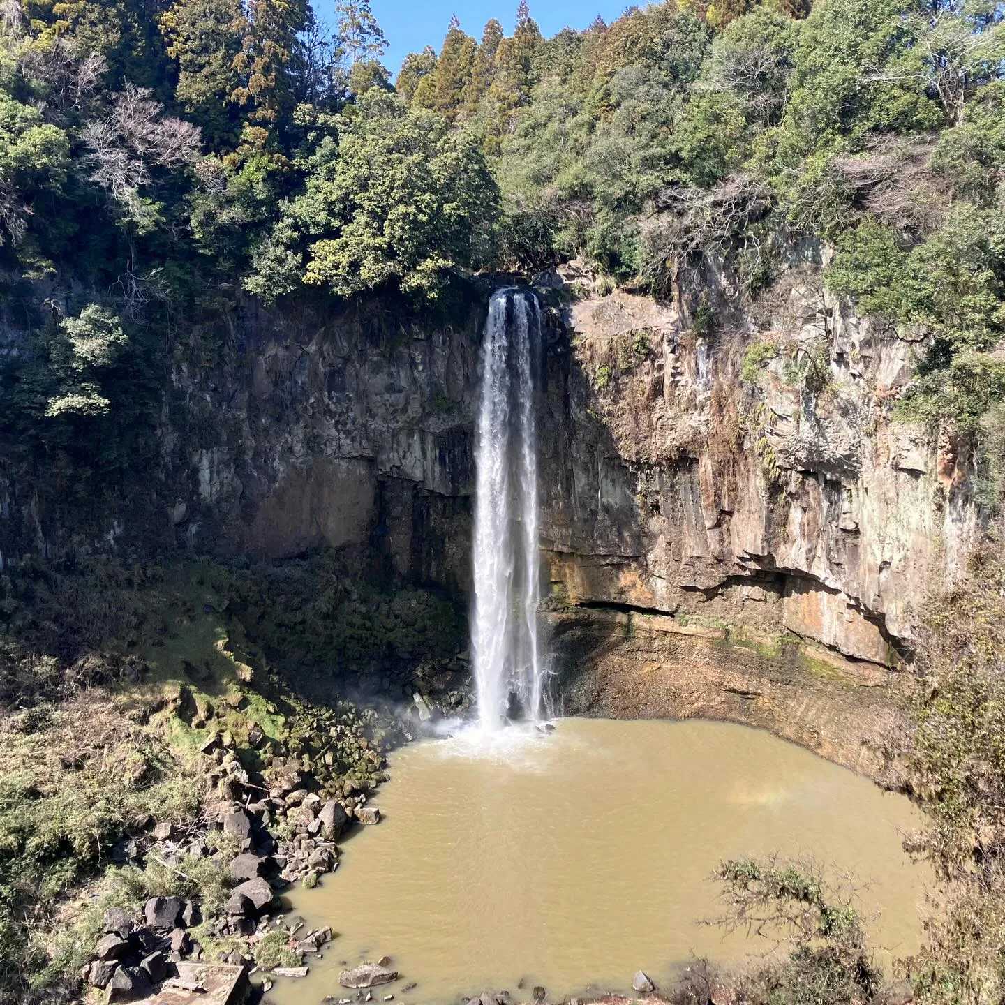 🌿 熊本の名所 通潤橋の隣り、五老ヶ滝