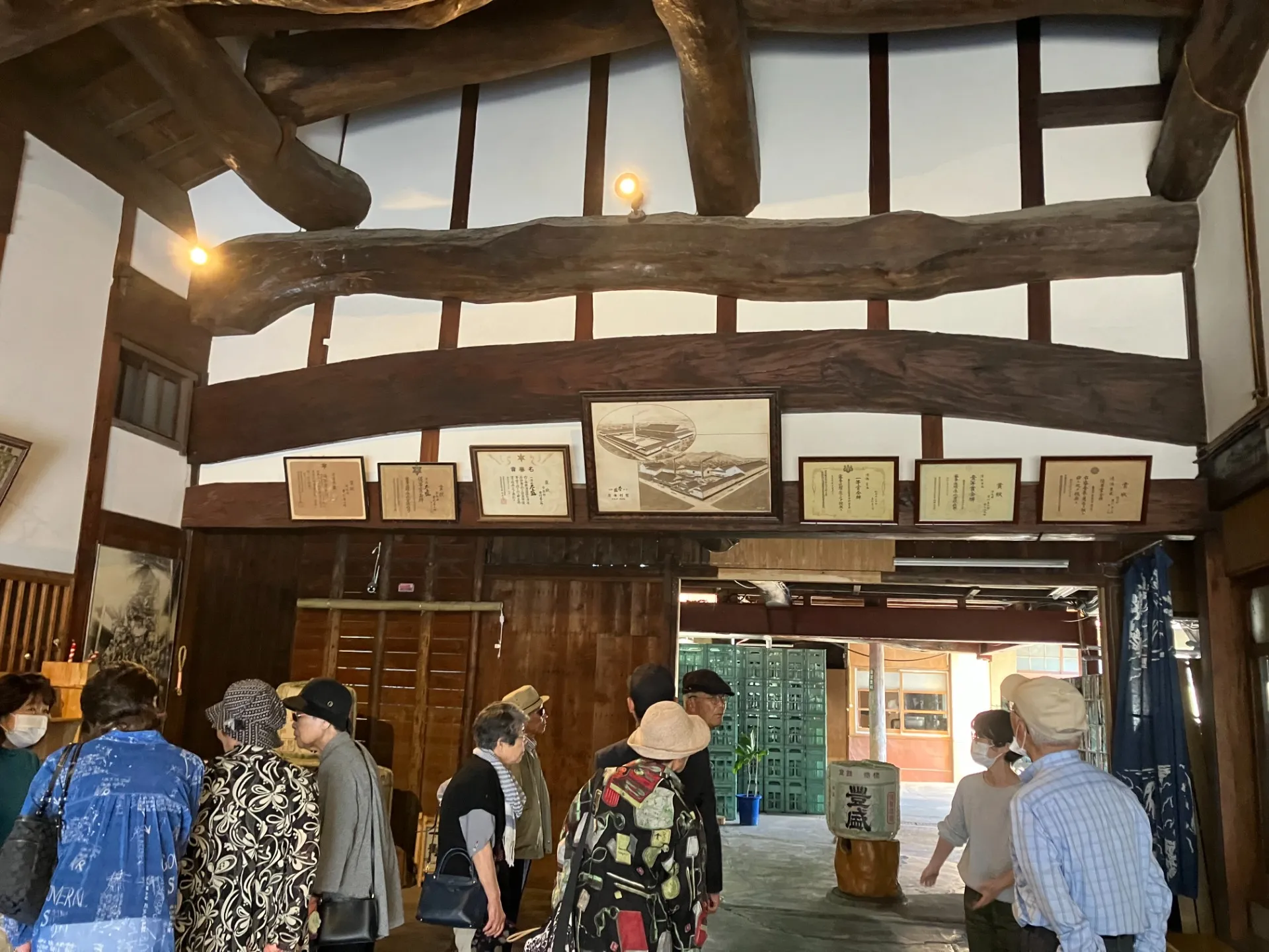 津屋崎の酒蔵見学と試飲