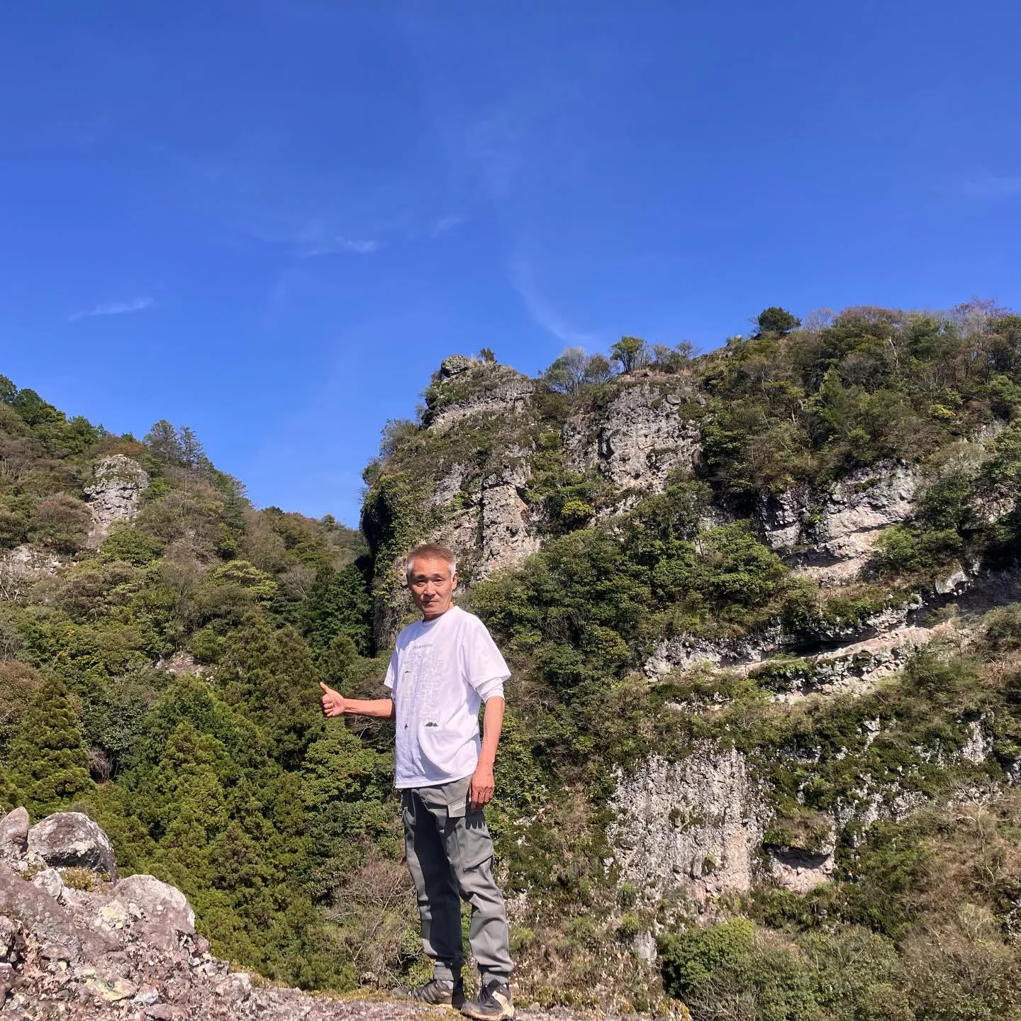 お2人を国東半島の津波戸山までご案内🚶‍➡️