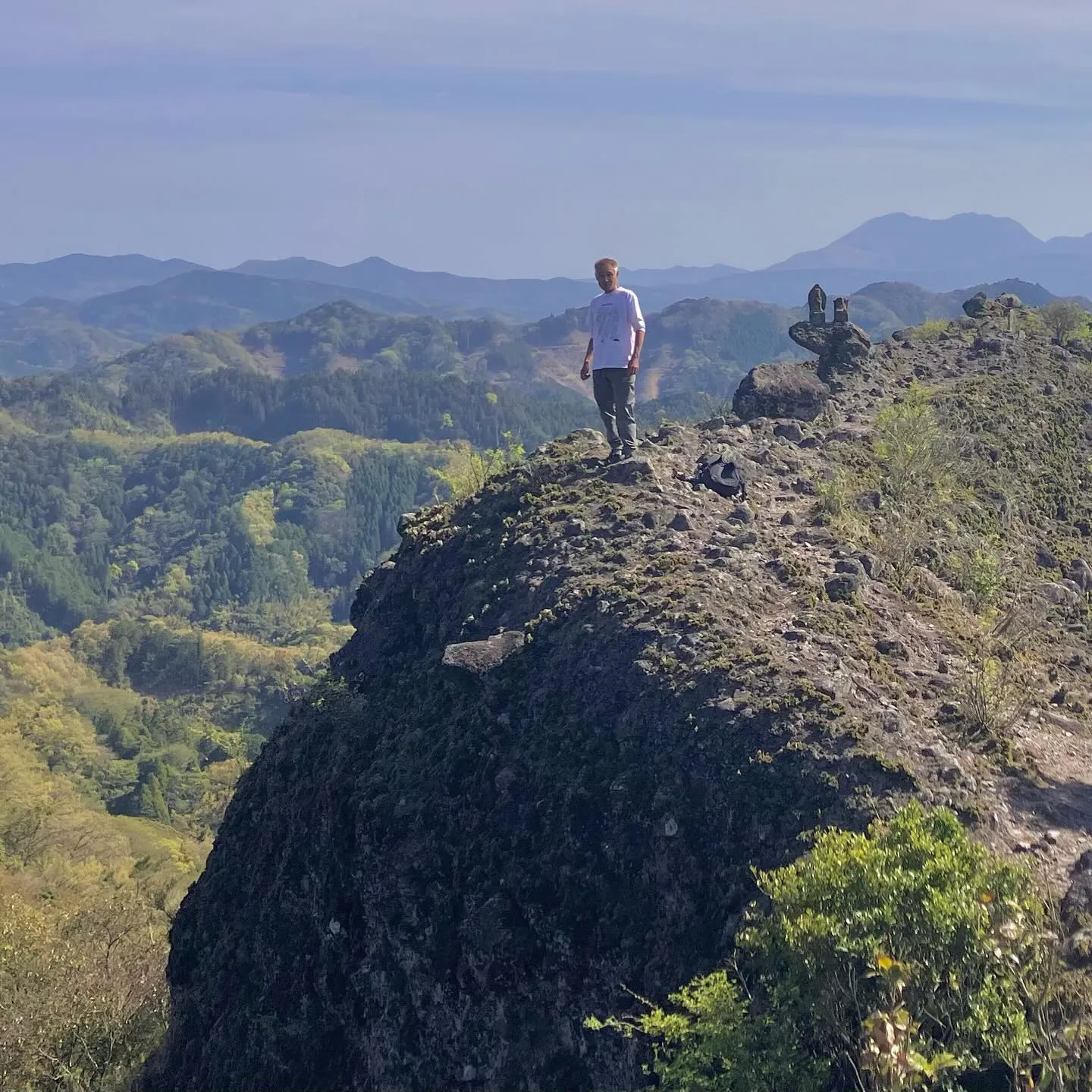 お2人を国東半島の津波戸山までご案内🚶‍➡️
