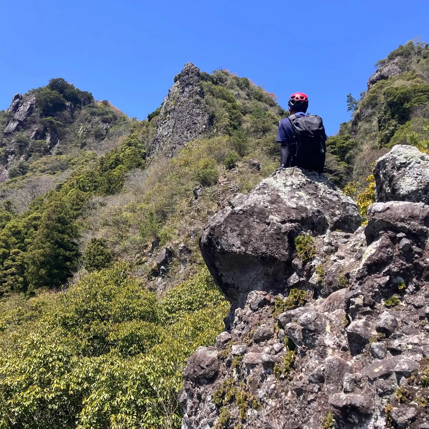 お2人を国東半島の津波戸山までご案内🚶‍➡️