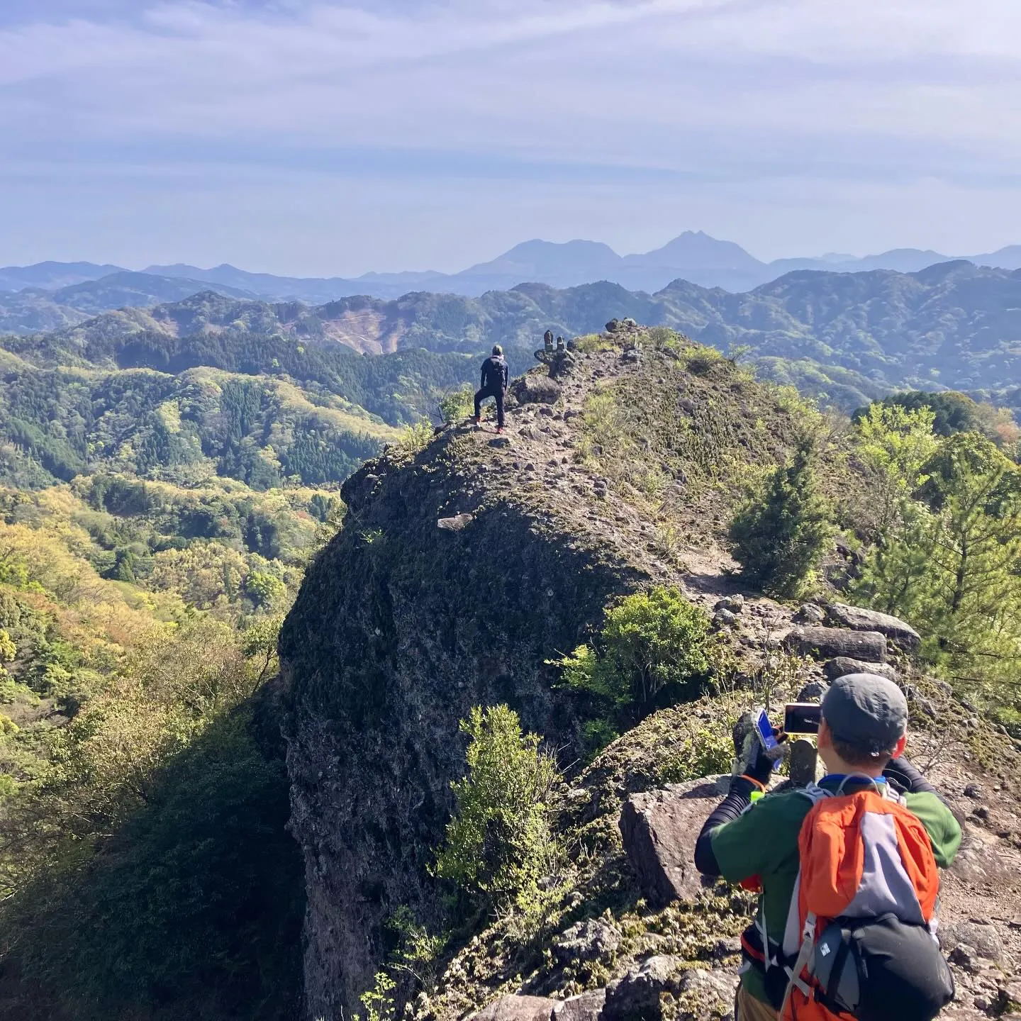 お2人を国東半島の津波戸山までご案内🚶‍➡️