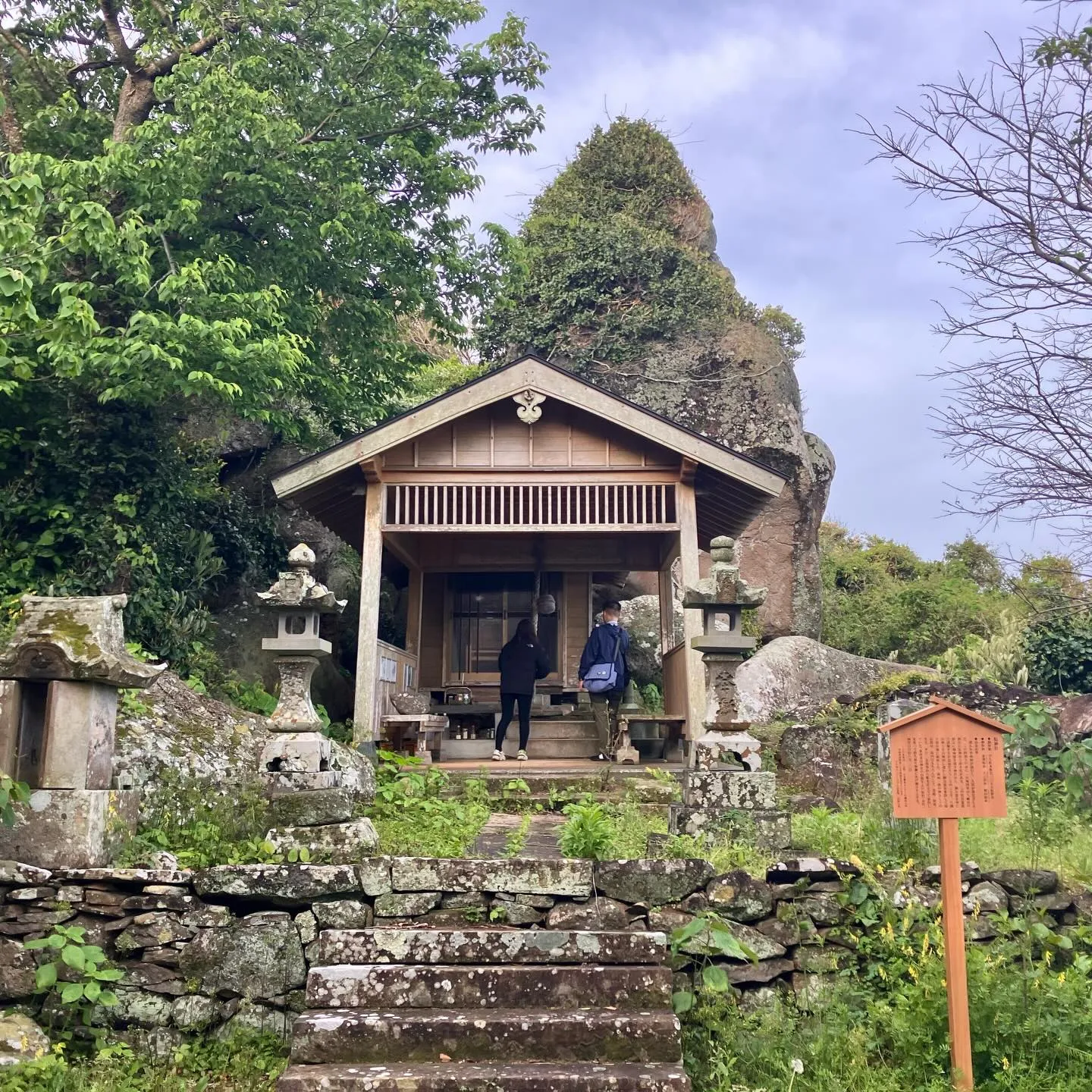 五島列島 宇久島の厄神社⛩️