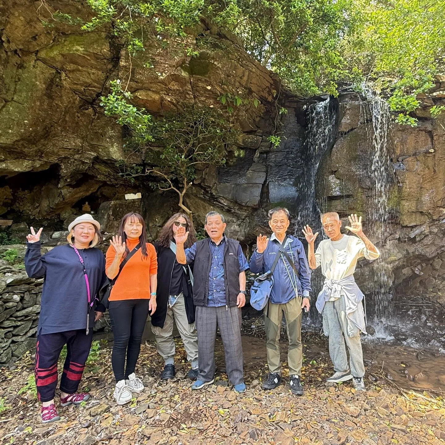 五島列島 宇久島の幻の滝✨