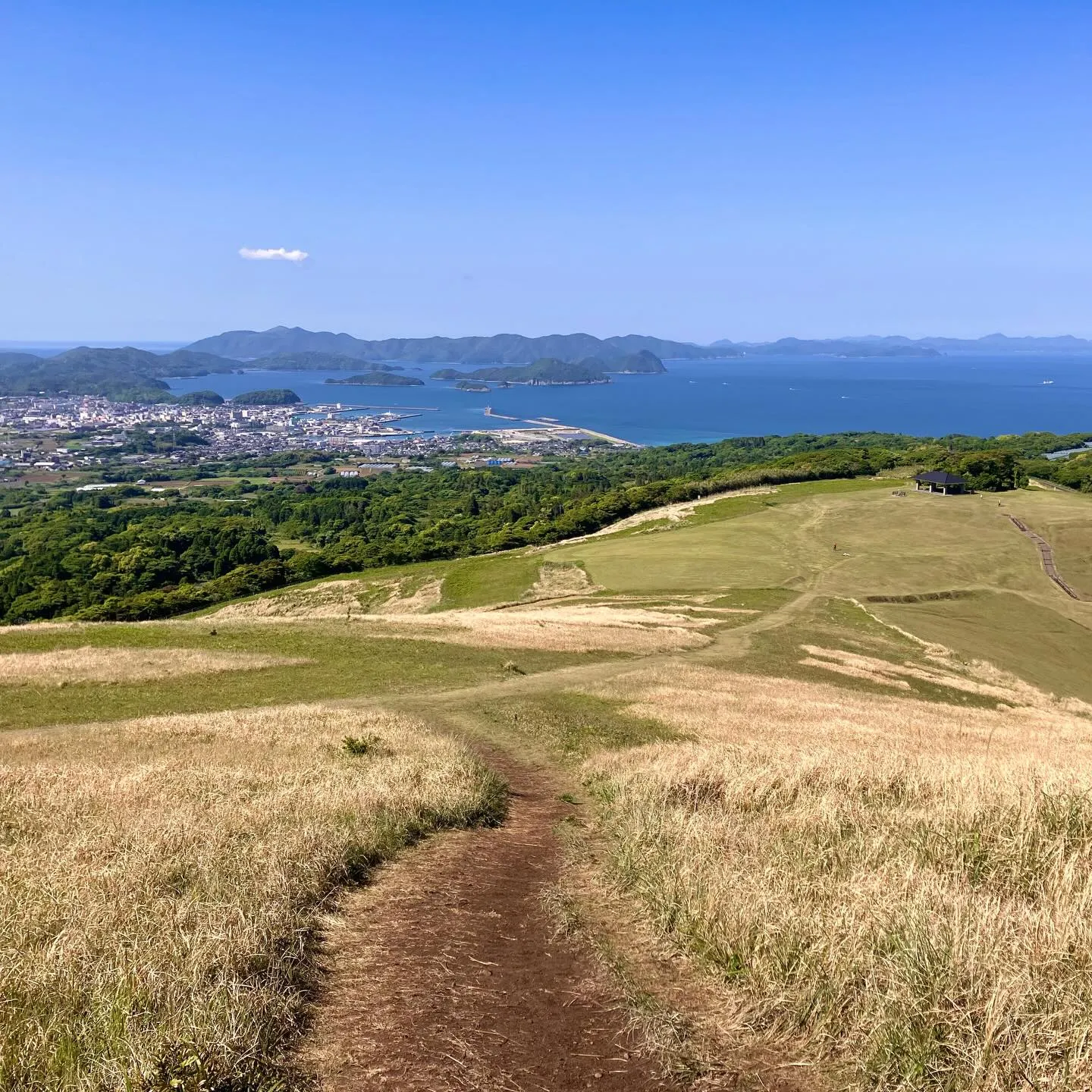 五島列島福江島のシンボル鬼岳は、初心者にも優しい登山コース🗻