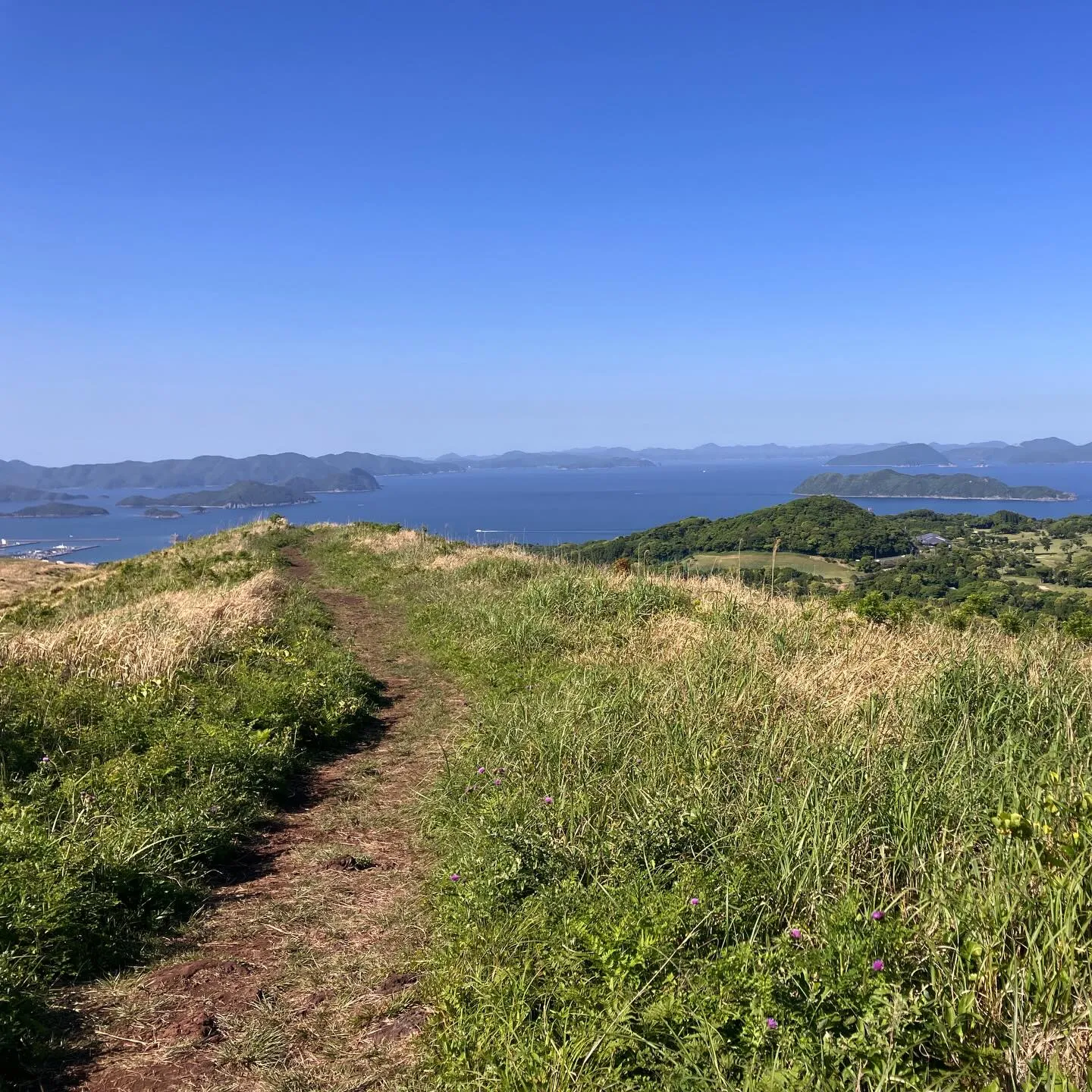 五島列島福江島のシンボル鬼岳は、初心者にも優しい登山コース🗻