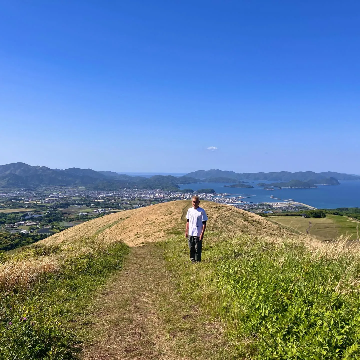 五島列島福江島のシンボル鬼岳は、初心者にも優しい登山コース🗻