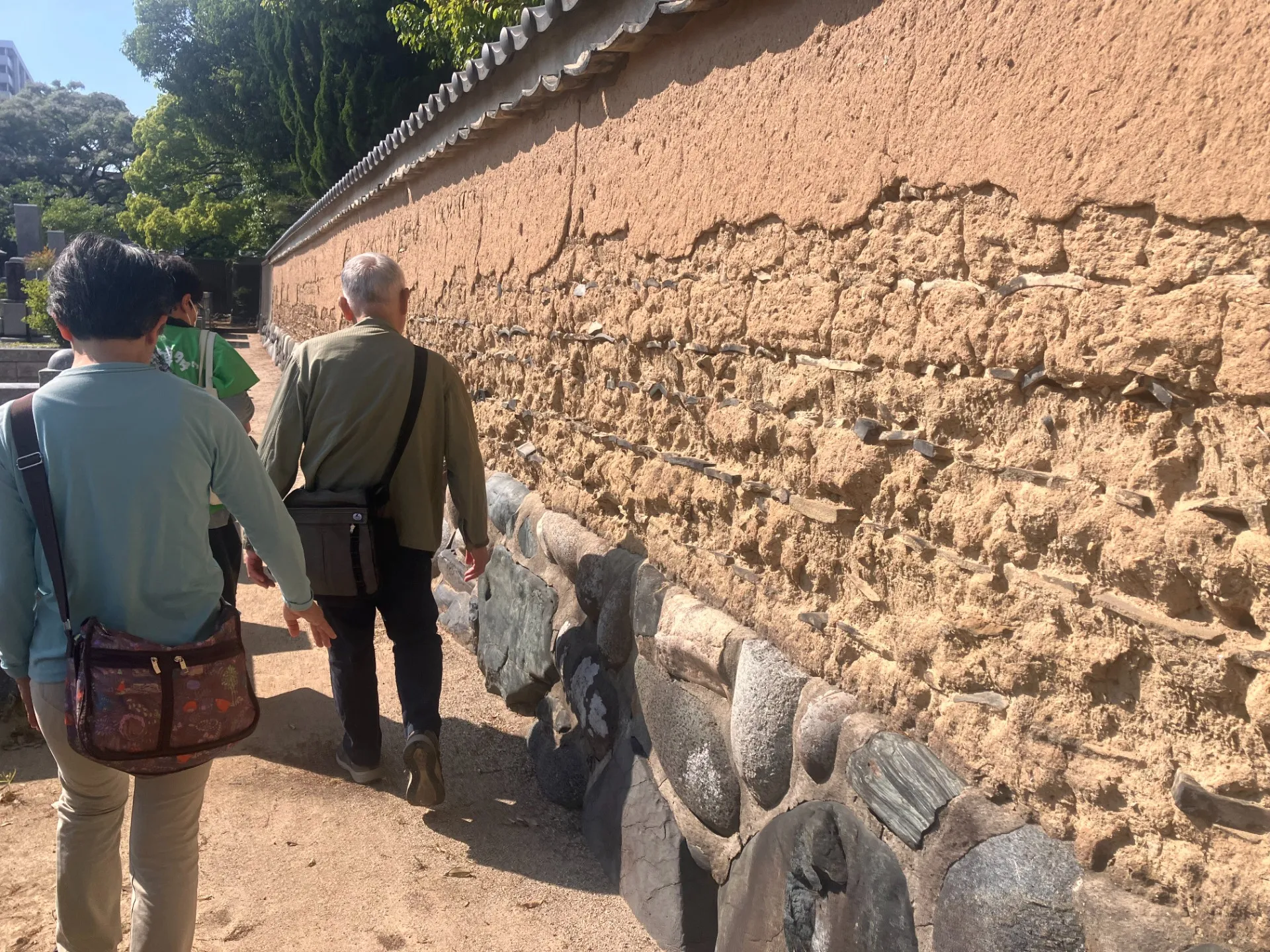 崇福寺の博多塀