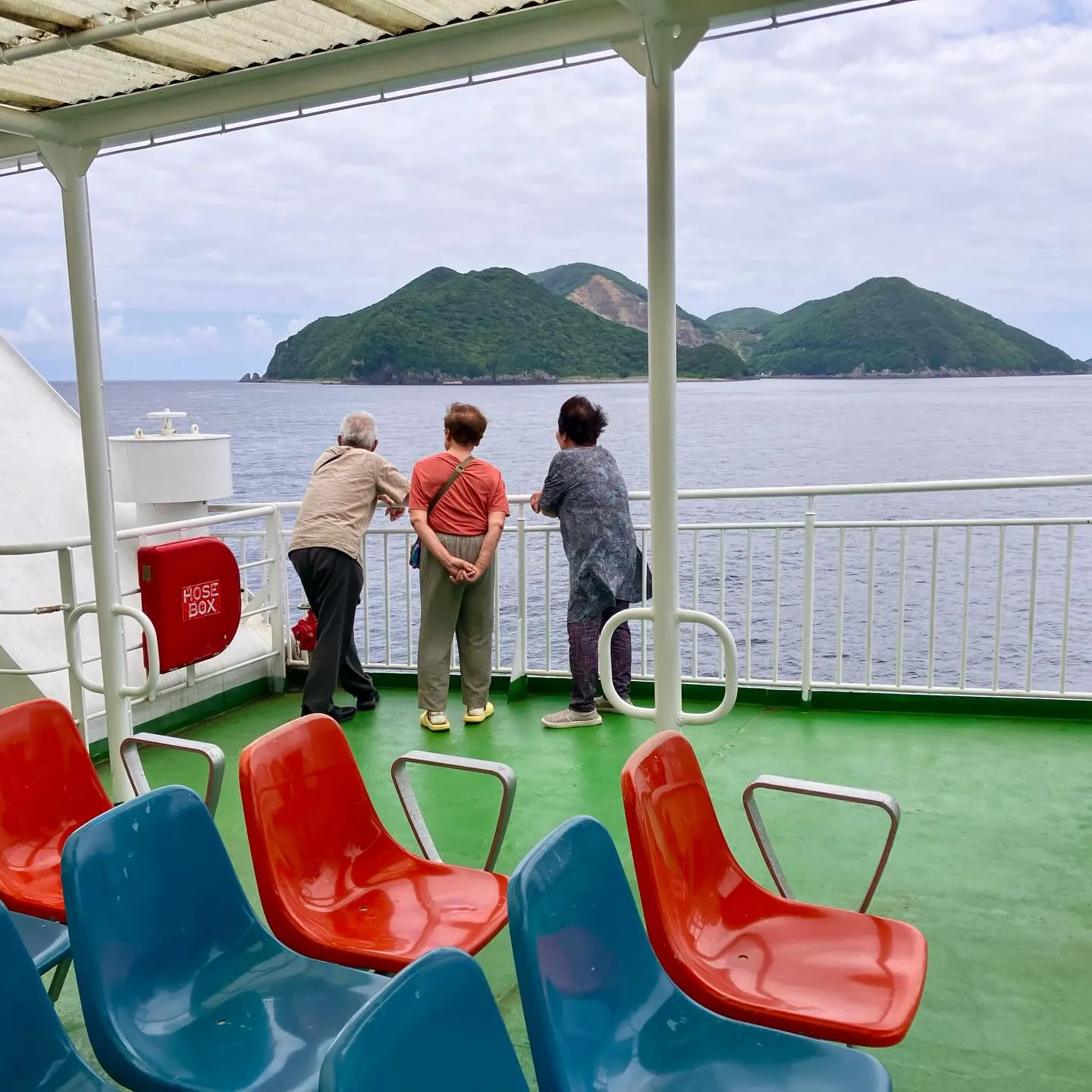 🚢✨福江島からの素敵な船旅の最後🥹