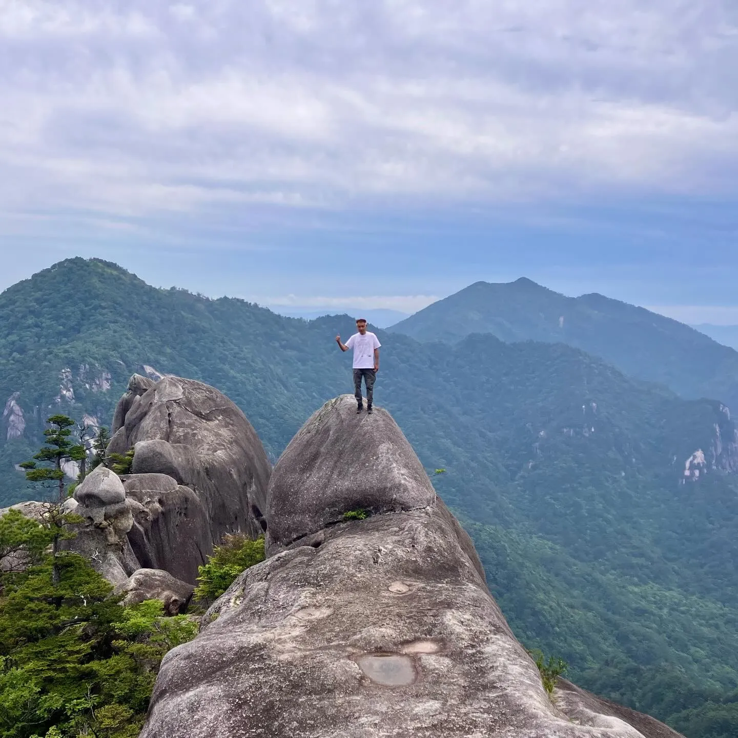 祖母・傾・大崩ユネスコエコパークの大崩山⛰️