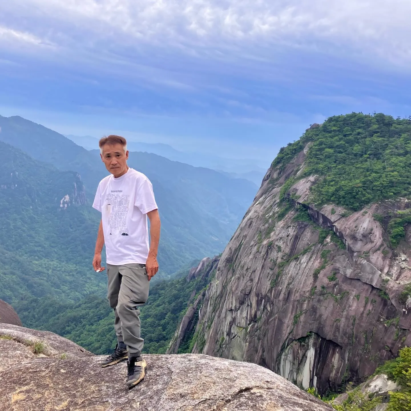 祖母・傾・大崩ユネスコエコパークの大崩山⛰️